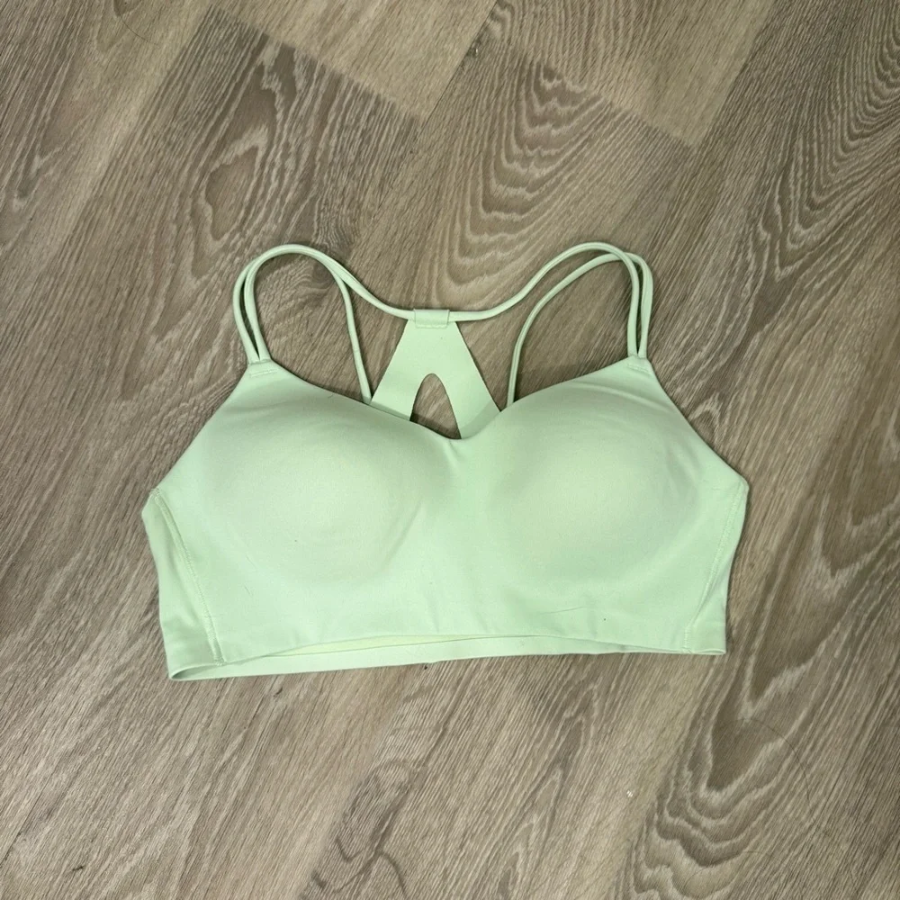 All in Motion Lime Green Activewear Top Size Medium Athleisure  Gym Workout